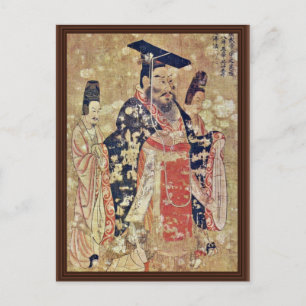 Kaiser Wu Ti der späten Chou-Dynastie von Yen Li Postkarte
