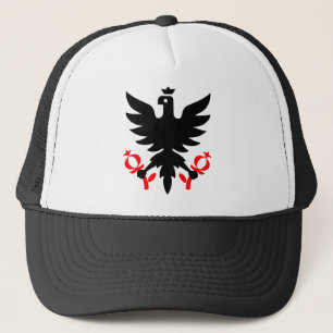 Kaiseradler des Siegels von Bogota, Kolumbien Truckerkappe