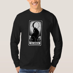 Kaiserin Black Cat Card Halloween Kostüm Horro T-Shirt