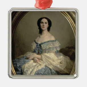 Kaiserin Charlotte von Mexiko Silbernes Ornament
