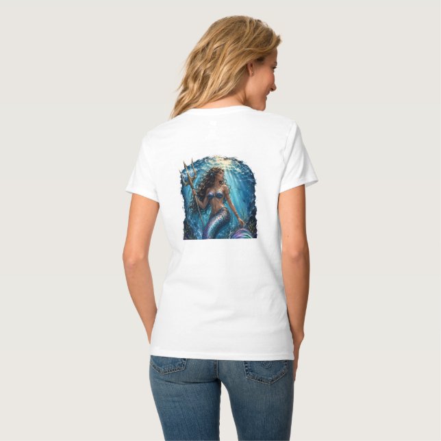 Kaiserin der Tiefe T-Shirt (Rückseite Vollansicht)