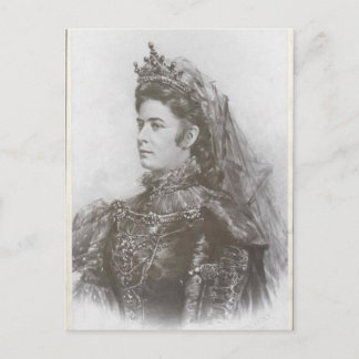 Kaiserin Elisabeth Austria - Sissi 1899 im memoria Postkarte