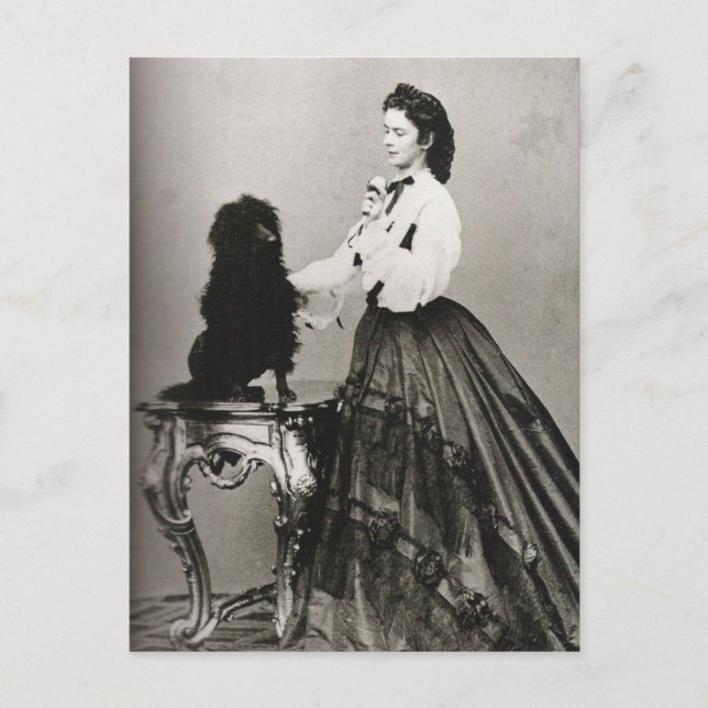 Kaiserin Elisabeth - Sissi - Sisi, Österreich & Hu Postkarte (Vorderseite)