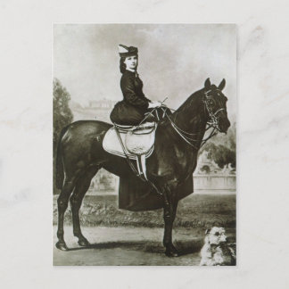 Kaiserin Elisabeth von Österreich auf dem Pferd #0 Postkarte