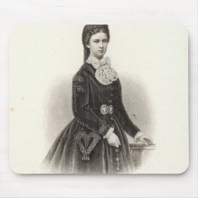 Kaiserin Elisabeth von Österreich Mousepad (Vorne)