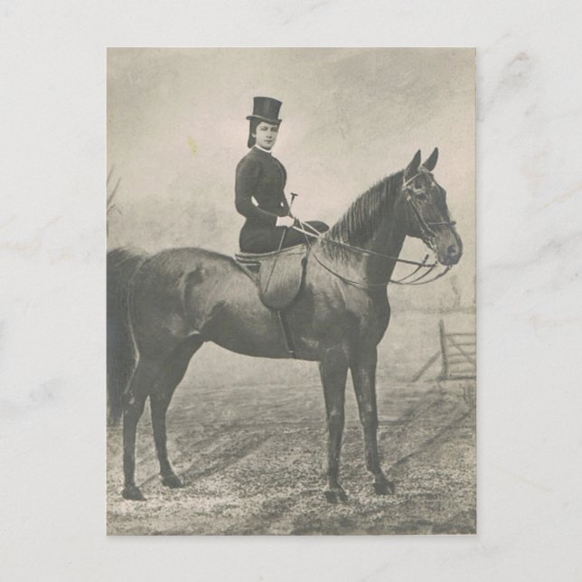 Kaiserin Elisabeth von Österreich Siegaddle Postca Postkarte (Vorderseite)