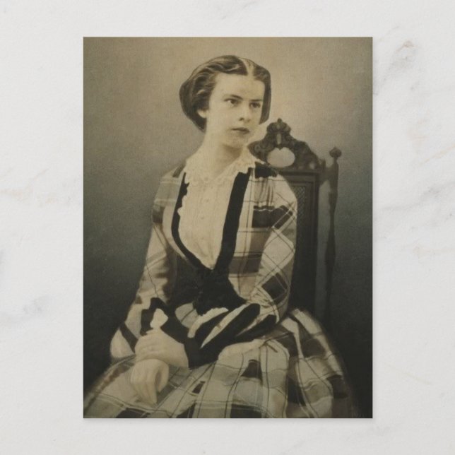 Kaiserin Elisabeth von Österreich - Sissi - junges Postkarte (Vorderseite)