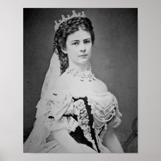 Kaiserin Elisabeth von Österreich, Ungarn Poster (Vorne)