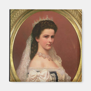 Kaiserin Elizabeth von Bayern auf Ungarn Magnet