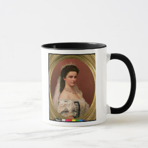 Kaiserin Elizabeth von Bayern auf Ungarn Tasse