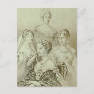 Kaiserin Eugenie von Frankreich #002F Postkarte