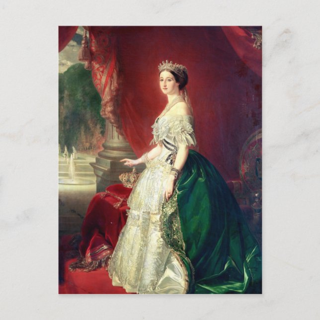 Kaiserin Eugenie von Frankreich Postkarte (Vorderseite)