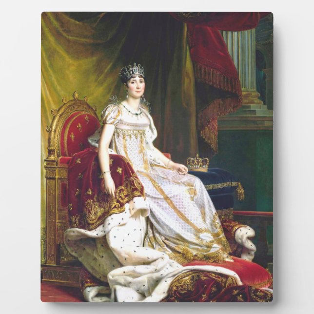Kaiserin Josephine Portrait 1808 Fotoplatte (Vorderseite)