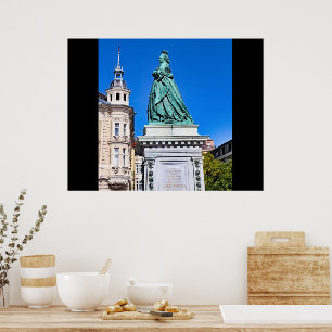 Kaiserin Maria Theresia Statue Poster