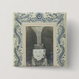 Kaiserin sie Tsu der Yuan-Dynastie Button