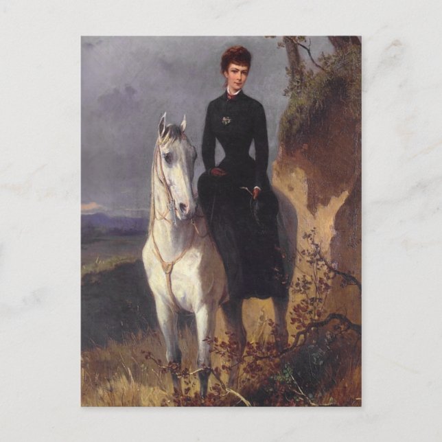 Kaiserin Sissi von Österreich #026SS Postkarte (Vorderseite)