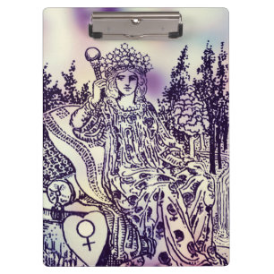 Kaiserin-Tarot-Karten-Klemmbrett Klemmbrett