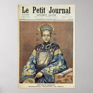Kaiserinc$tz'u-leitkursanzeiger Dowager der China Poster