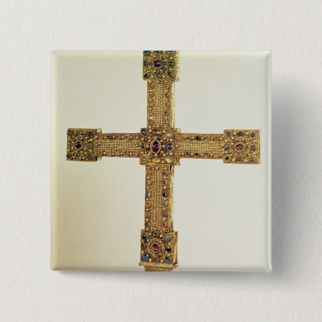 Kaiserkreuz des heiligen römischen Reiches Button (Vorderseite)