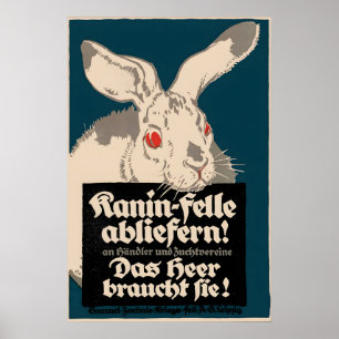 Kaiserlich deutsches WWI-Propagandaplakat Spenden Poster