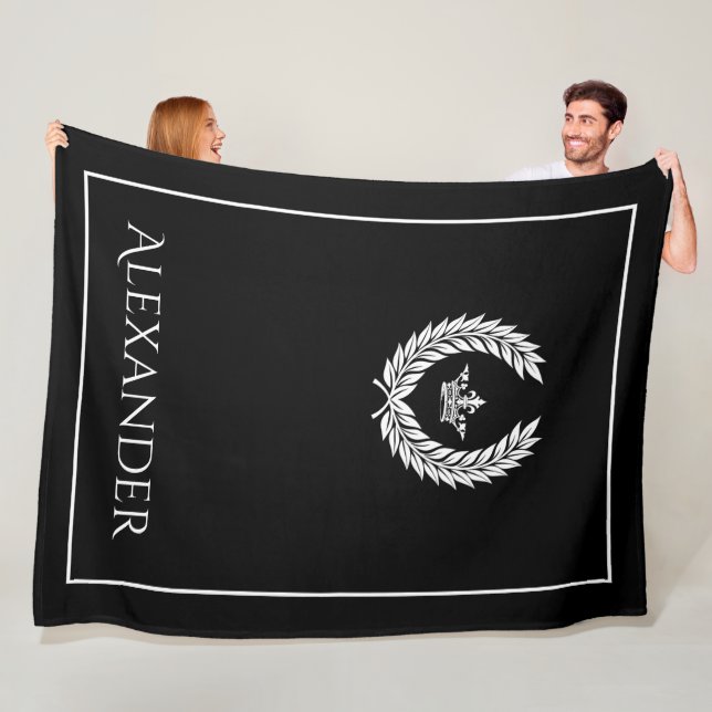 Kaiserlich Personalisiert Fleecedecke (Beispiel)