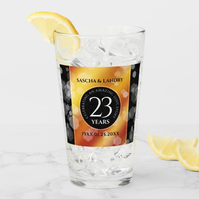 Kaiserliche Hochzeit zum 23. Mal Glas (Vorderseite Ice)