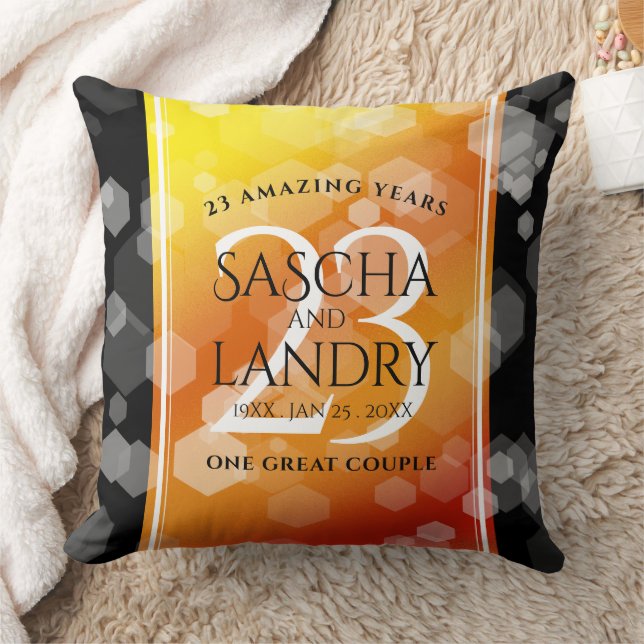 Kaiserliche Hochzeit zum 23. Mal Kissen (Decke)