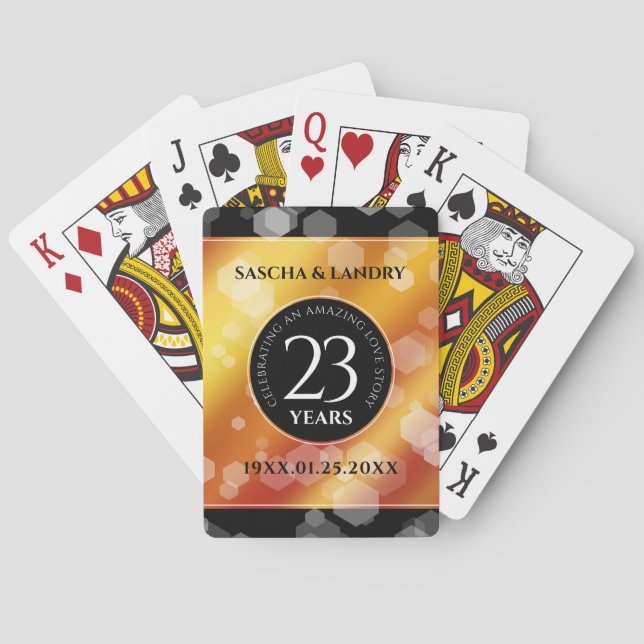 Kaiserliche Hochzeit zum 23. Mal Spielkarten (Rückseite)
