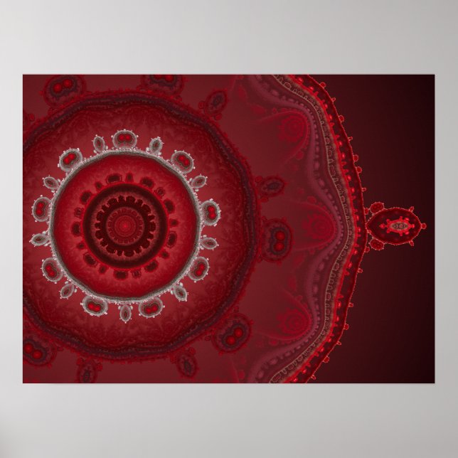 Kaiserliche Kronenschrift Poster (Vorne)