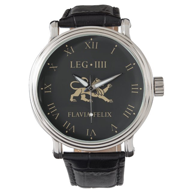 Kaiserliche Römische Armee - Legio IV Flavia Felix Armbanduhr (Vorderseite)