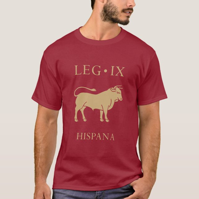 Kaiserliche Römische Armee - Legio IX Hispana T-Shirt (Vorderseite)