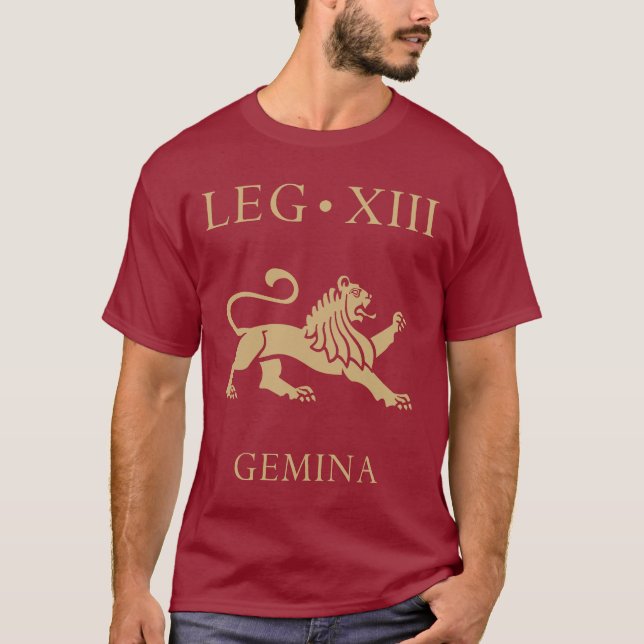Kaiserliche Römische Armee - Legio XIII Gemina T-Shirt (Vorderseite)