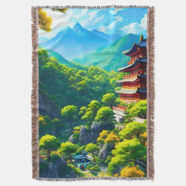 Kaiserliche Ruhe: Die Stille der Natur Decke (Vorderseite Vertikal)