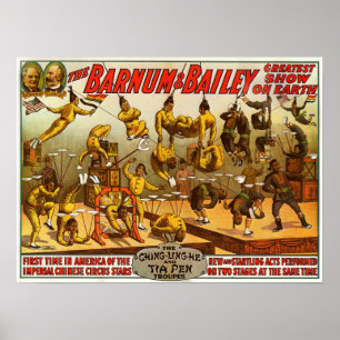 Kaiserliches Chinesisches SternenCircus Poster