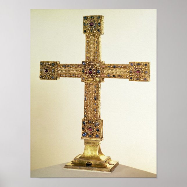 Kaiserliches Kreuz des Heiligen Römischen Reiches Poster (Vorne)