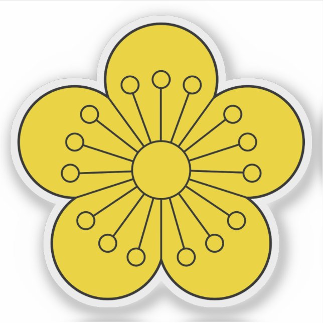 Kaiserliches Siegel des koreanischen Reiches (Ihwa Aufkleber (Vorderseite)