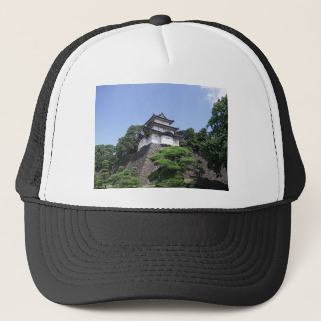 Kaiserpalast Japan Truckerkappe (Vorderseite)