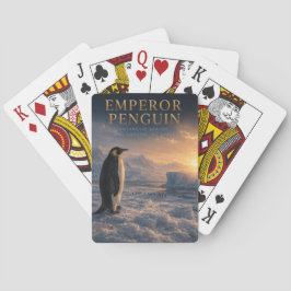 Kaiserpinguin Antarktisches Eis TIERE Poker Karten Spielkarten