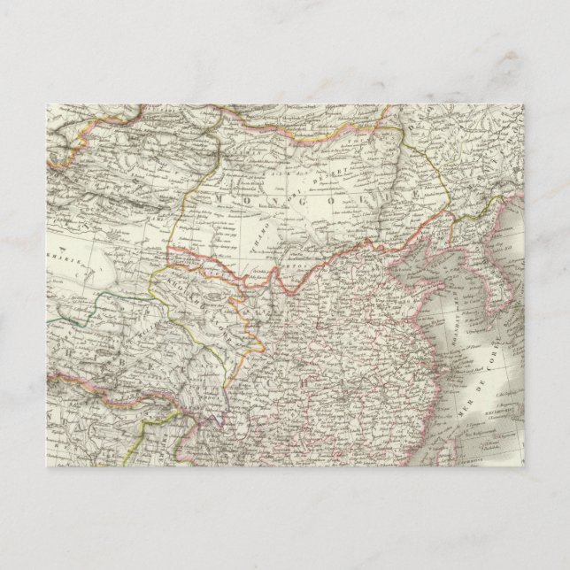 Kaiserreich China, Japan - Chinesisches Reich und  Postkarte (Vorderseite)