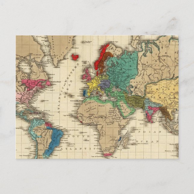 Kaiserreich Napoleon Bonaparte 1811 AD Postkarte (Vorderseite)