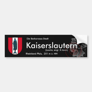 Kaiserslautern 3 autoaufkleber
