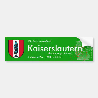Kaiserslautern 4 autoaufkleber