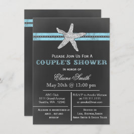 Kaiserstarrstrand Couple's Dusche laden Einladung