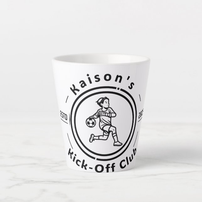 Kaison Kick-Off Cafe Latte Tasse (Vorderseite)