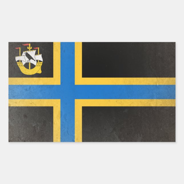 Kaithness Rechteckiger Aufkleber (Vorderseite)