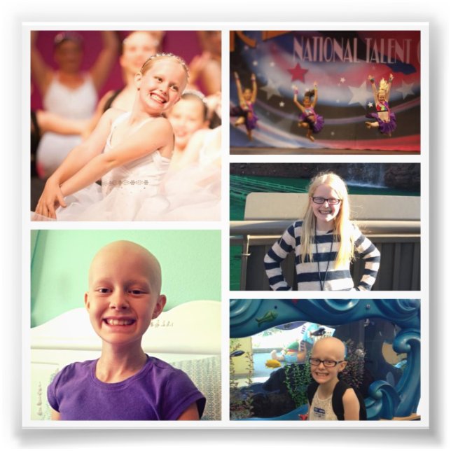 Kaitlins FotoCollage Fotodruck (Vorne)