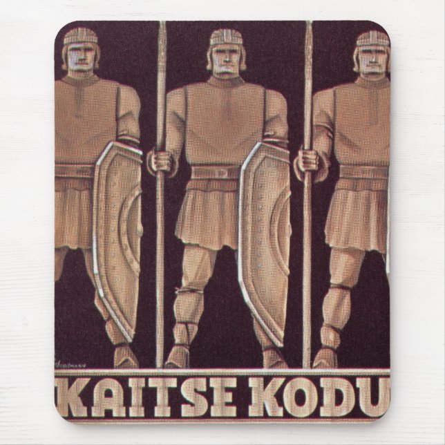 Kaitse Kodu Mausunterlage Mousepad (Vorne)