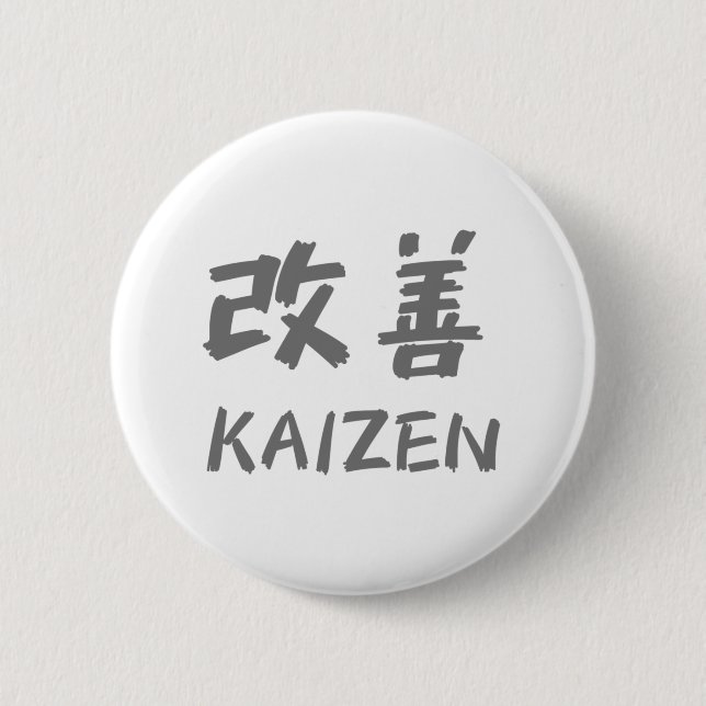 Kaizen Button (Vorderseite)