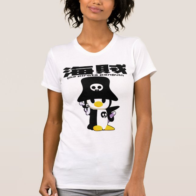 Kaizoku Pinguin T-Shirt (Vorderseite)