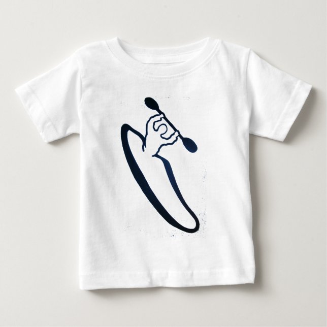 Kajak 1081 baby t-shirt (Vorderseite)